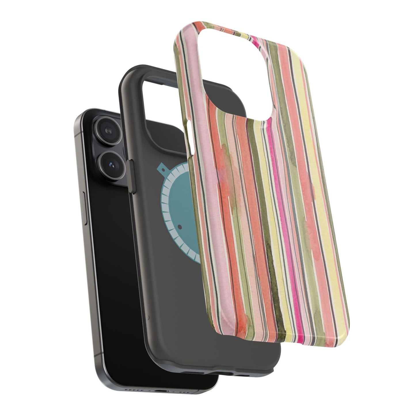Summer Stripe Magnetic Phone Case