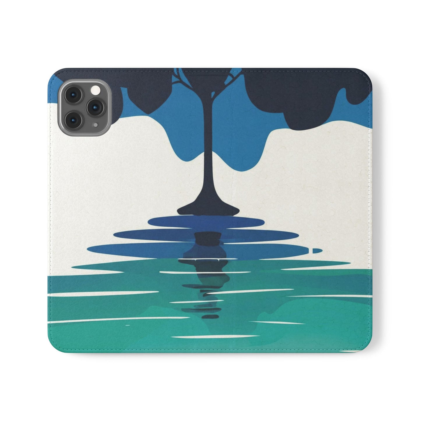 Vegan Leather Flip Case