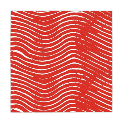 Scarlet Tide Tablecloth