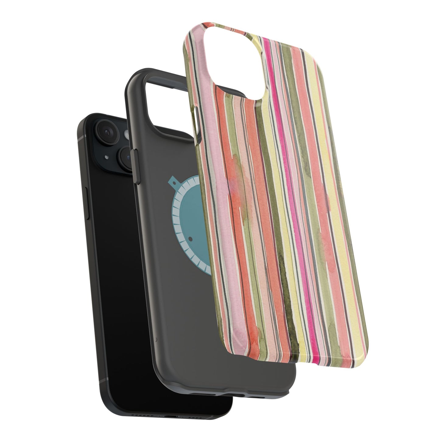 Summer Stripe Magnetic Phone Case