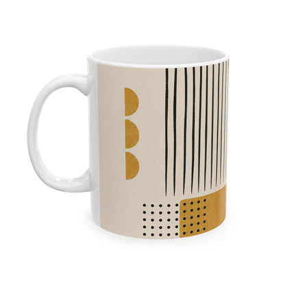 Ochre Cadence Ceramic Mug