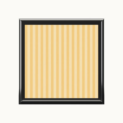 Buttercup Stripe Jewelry Box