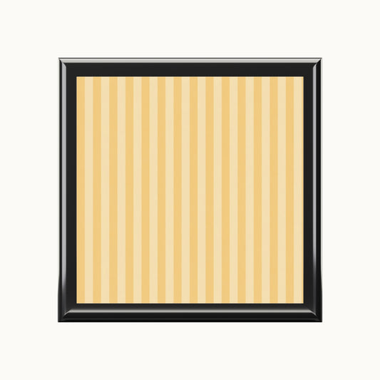 Buttercup Stripe Jewelry Box