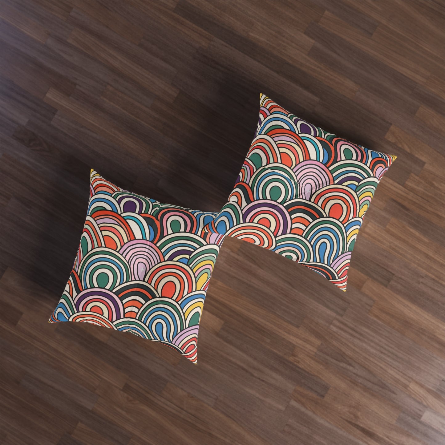 Square Tufted Floor Pillow