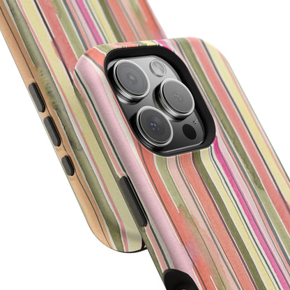 Summer Stripe Magnetic Phone Case