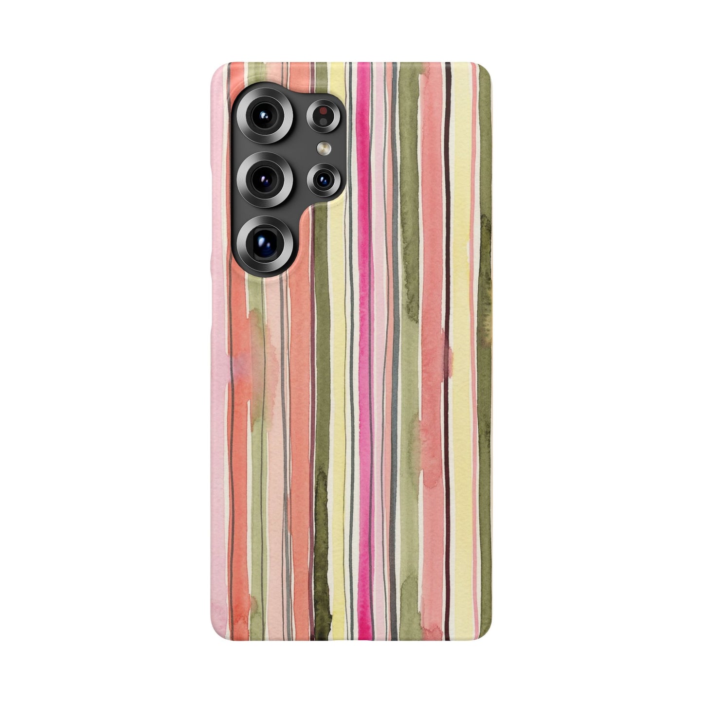 Summer Stripe Snap Phone Case