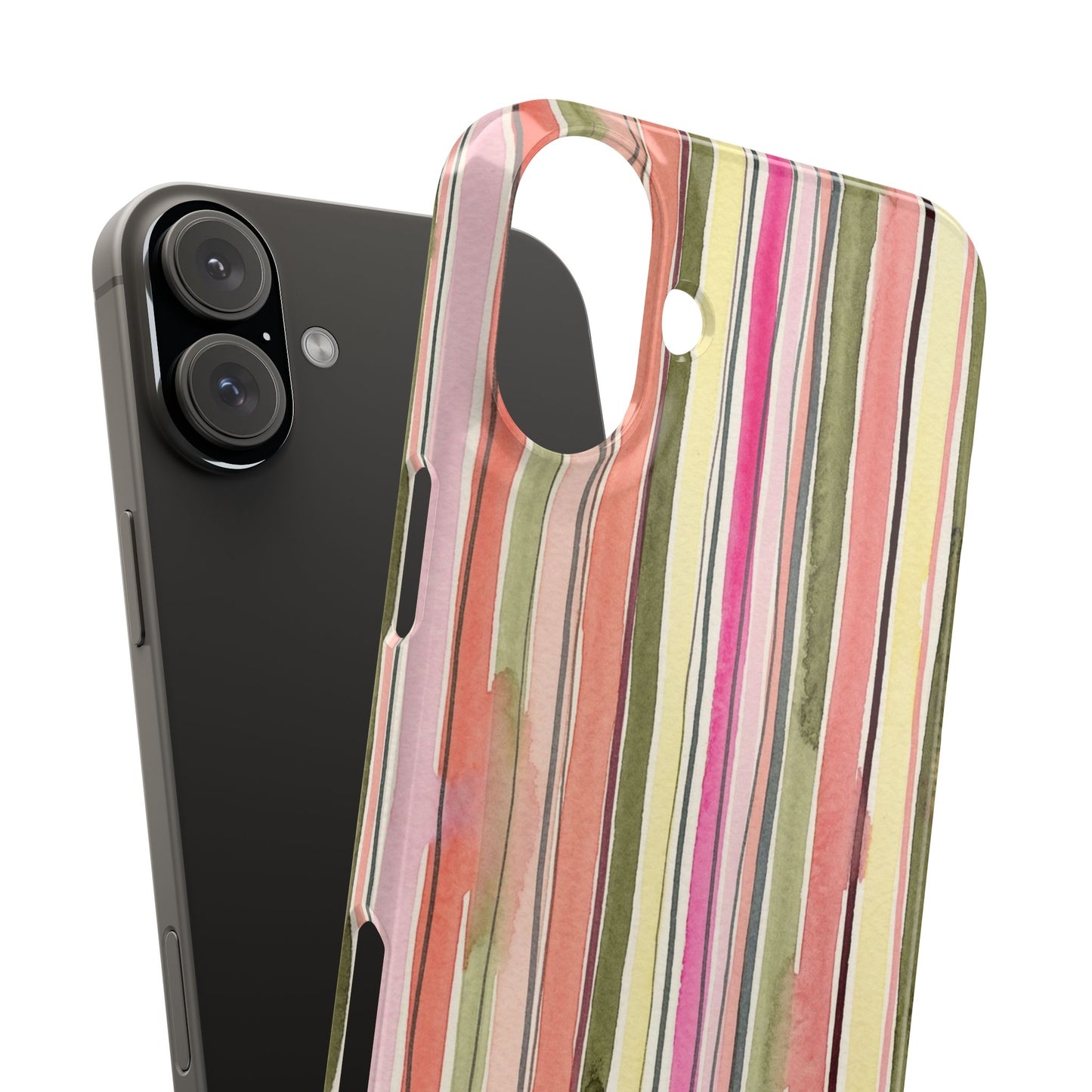 Summer Stripe Snap Phone Case