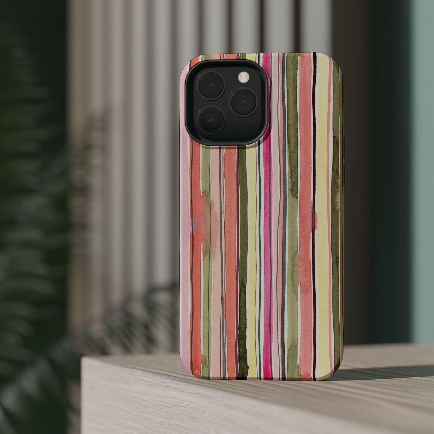 Summer Stripe Magnetic Phone Case