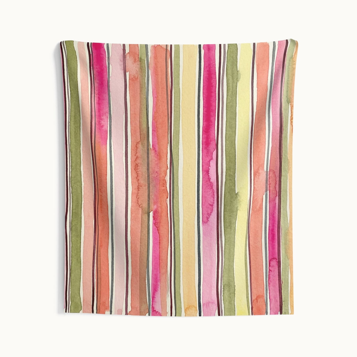 Summer Stripe Wall Tapestry