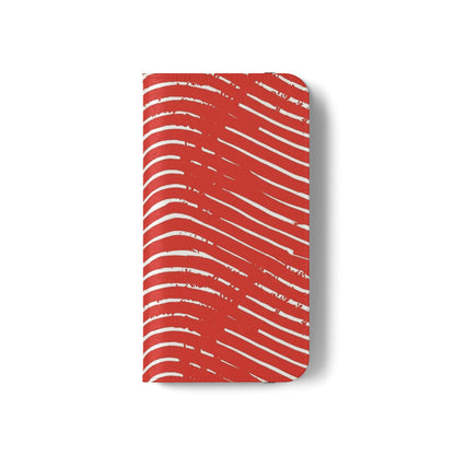 Scarlet Tide Vegan Leather Flip Case