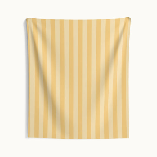 Buttercup Stripe Wall Tapestry