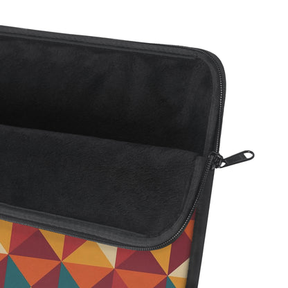 Geometric Pattern Laptop Sleeve: Stylish Protection for Laptops, Tech Accessories, Gift for Students, Unique Design, Colorful Geometry