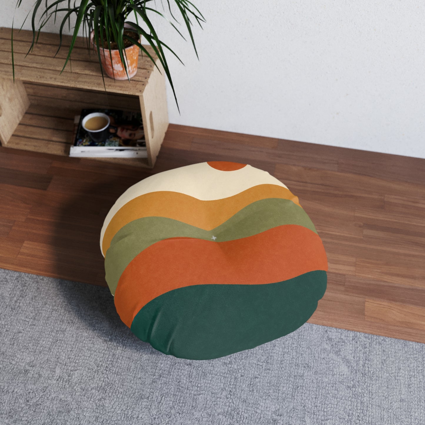Tufted Floor Pillow