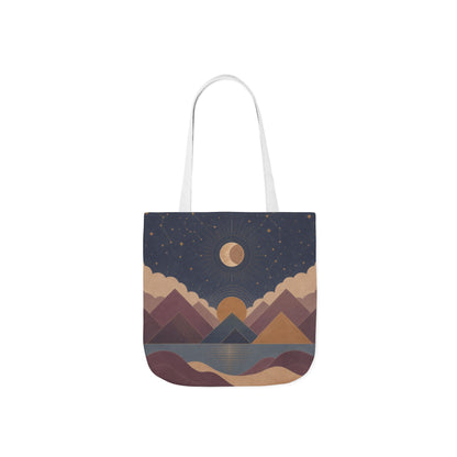 Celestial Vale Tote Bag with 5-Color Straps