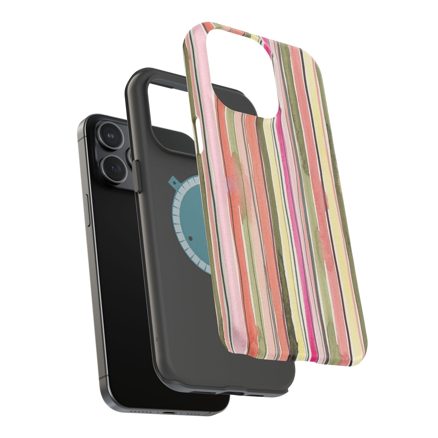Summer Stripe Magnetic Phone Case