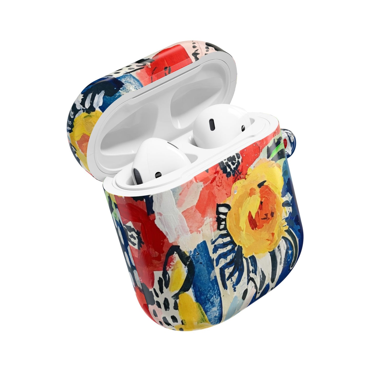 Abstract Flora AirPod Cases