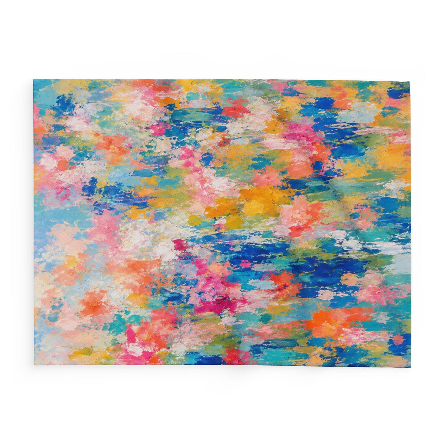 Chromatic Meadow Arctic Fleece Blanket