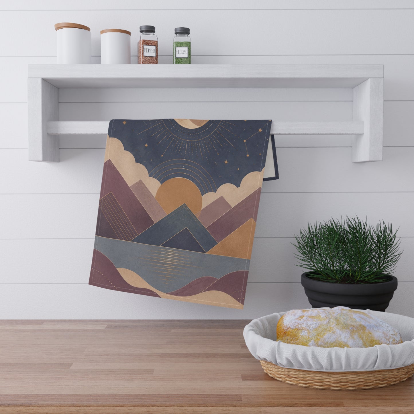Celestial Vale Tea Towel