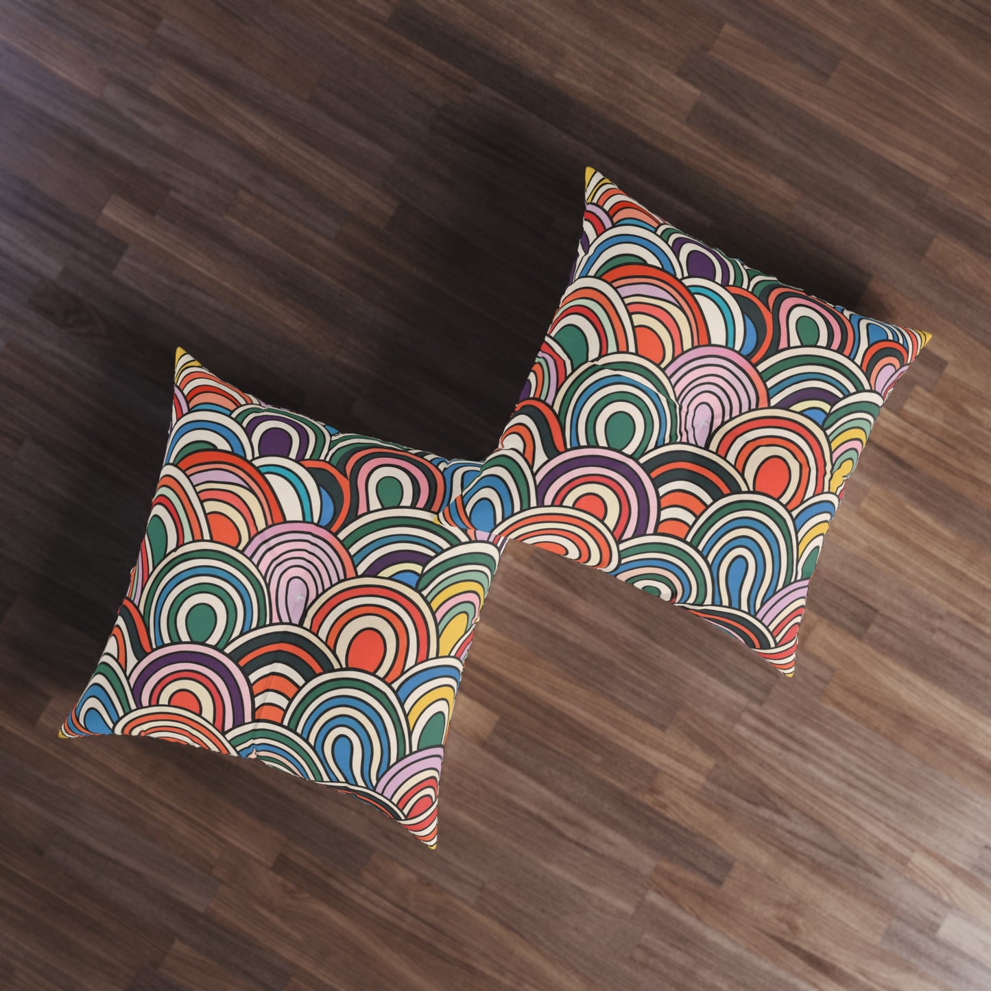Square Tufted Floor Pillow