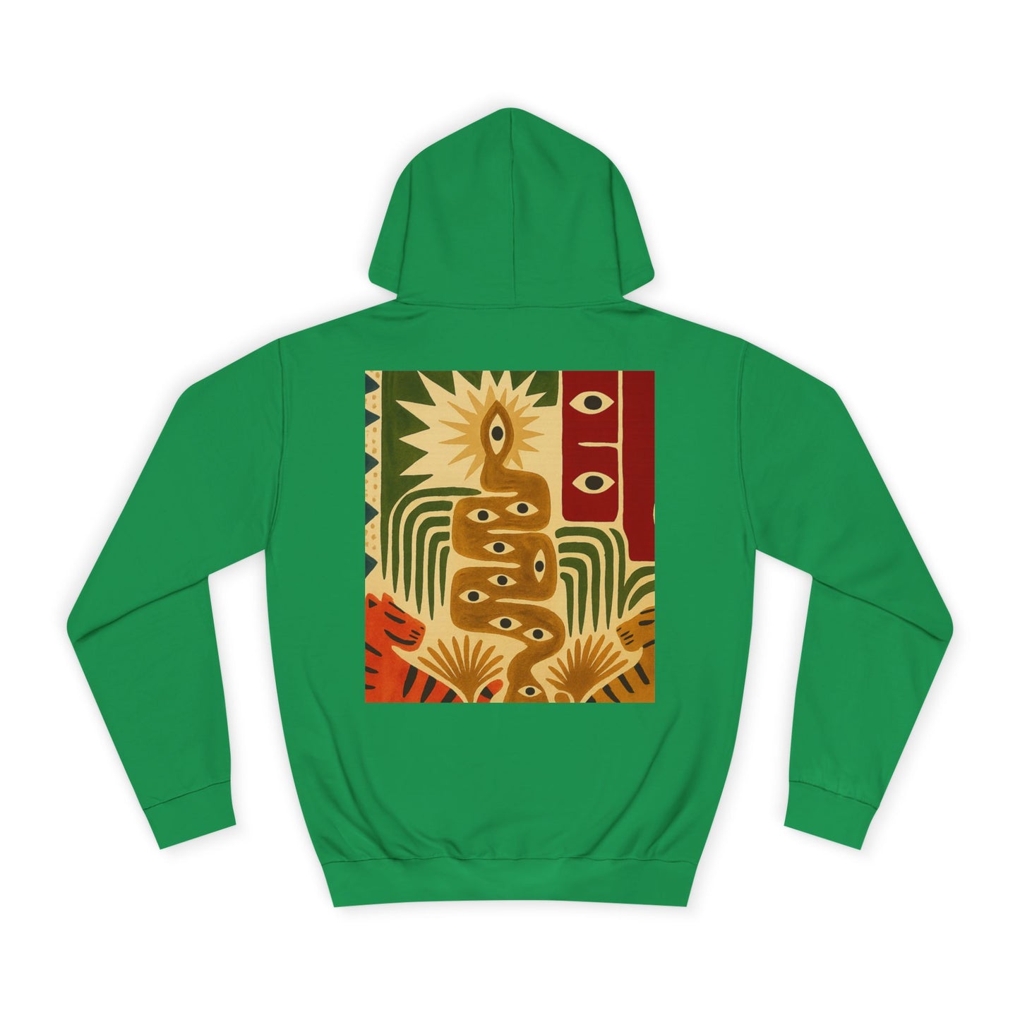 Colorful Unisex College Hoodie, Trendy Gift for Students, Cozy Sweatshirt, Perfect for College Life, Comfy Apparel for School Events, [...] Hoodie 2 - Pattern TEST7