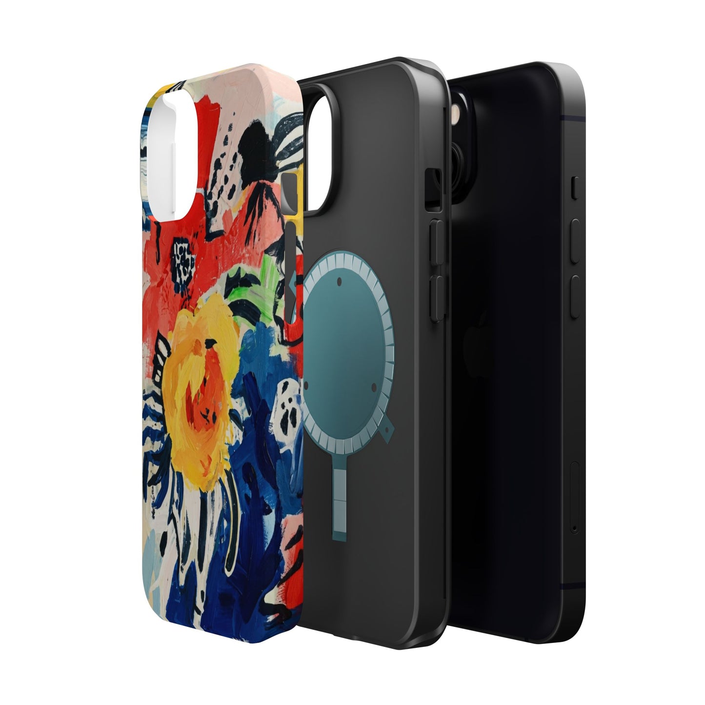 Abstract Flora Magnetic Phone Case