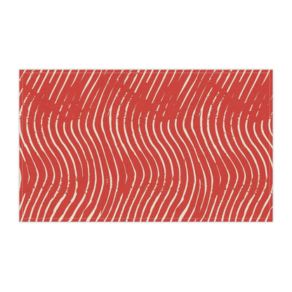 Scarlet Tide Tea Towel