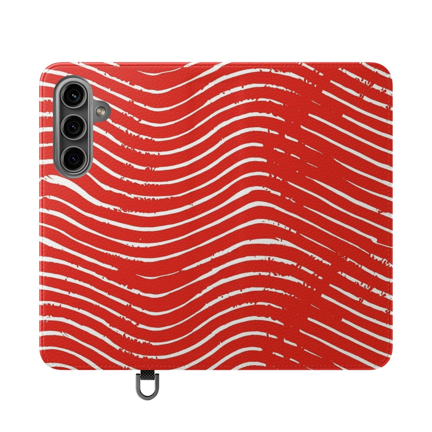 Scarlet Tide Vegan Leather Flip Case