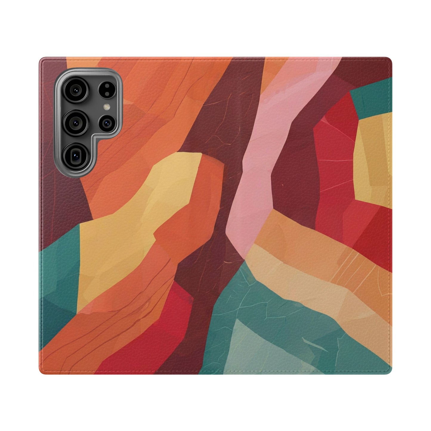 Vegan Leather Flip Case