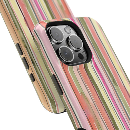 Summer Stripe Magnetic Phone Case