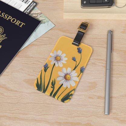 Spring Daisies Luggage Tag
