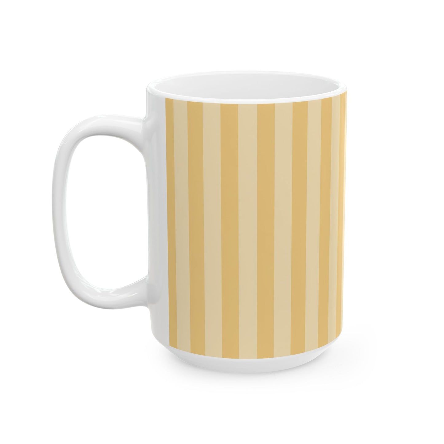 Buttercup Stripe Ceramic Mug