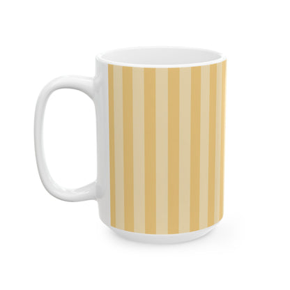 Buttercup Stripe Ceramic Mug
