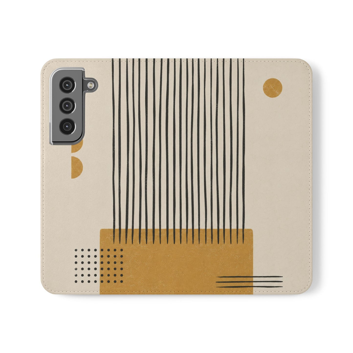 Ochre Cadence Vegan Leather Flip Case