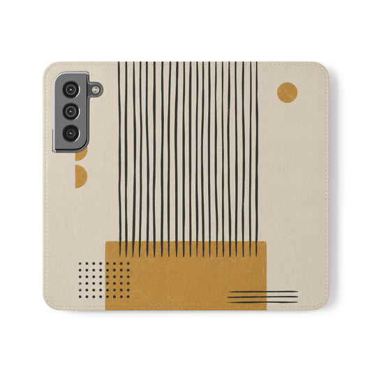 Ochre Cadence Vegan Leather Flip Case