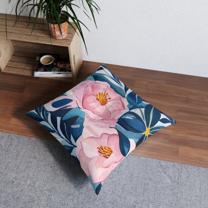 Square Tufted Floor Pillow