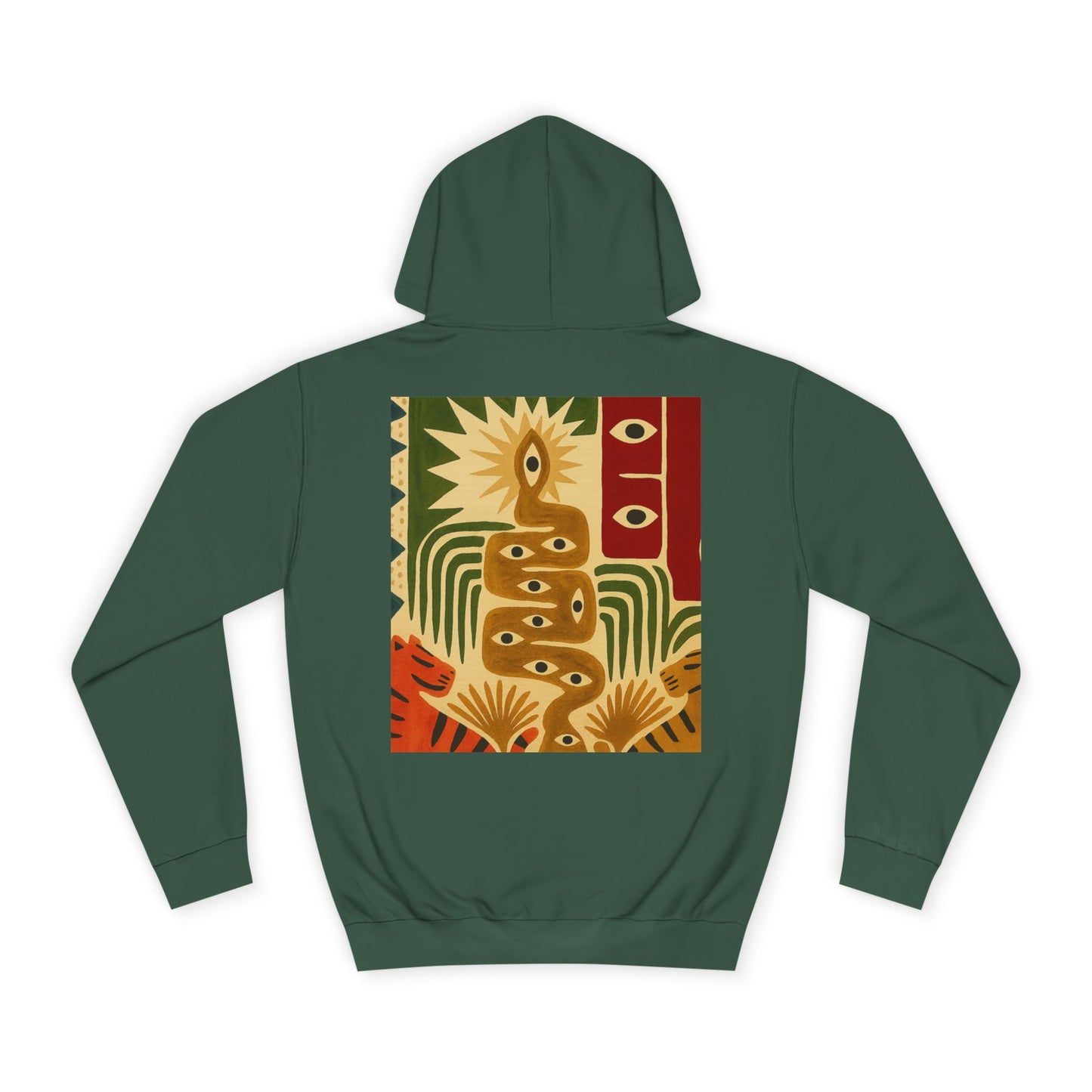 Colorful Unisex College Hoodie, Trendy Gift for Students, Cozy Sweatshirt, Perfect for College Life, Comfy Apparel for School Events, [...] Hoodie 2 - Pattern TEST7