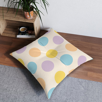Square Tufted Floor Pillow