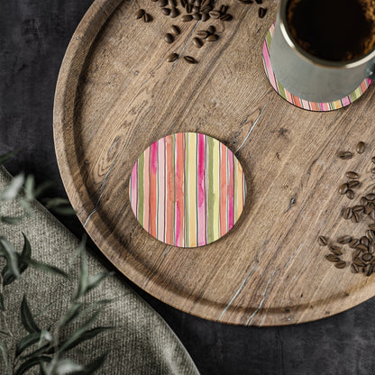 Summer Stripe Coasters