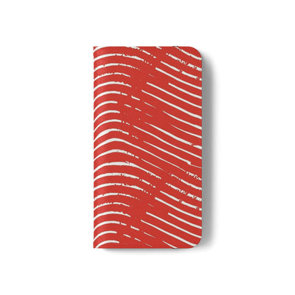 Scarlet Tide Vegan Leather Flip Case
