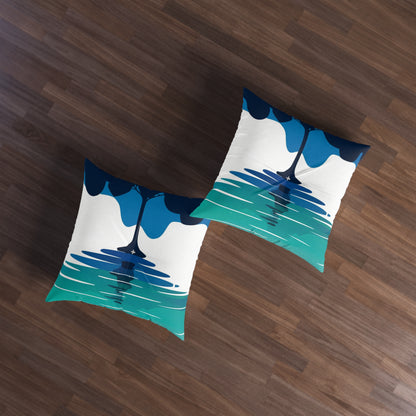 Square Tufted Floor Pillow