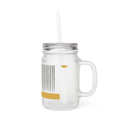 Ochre Cadence Mason Jar Tumbler