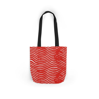 Scarlet Tide Tote Bag with 5-Color Straps
