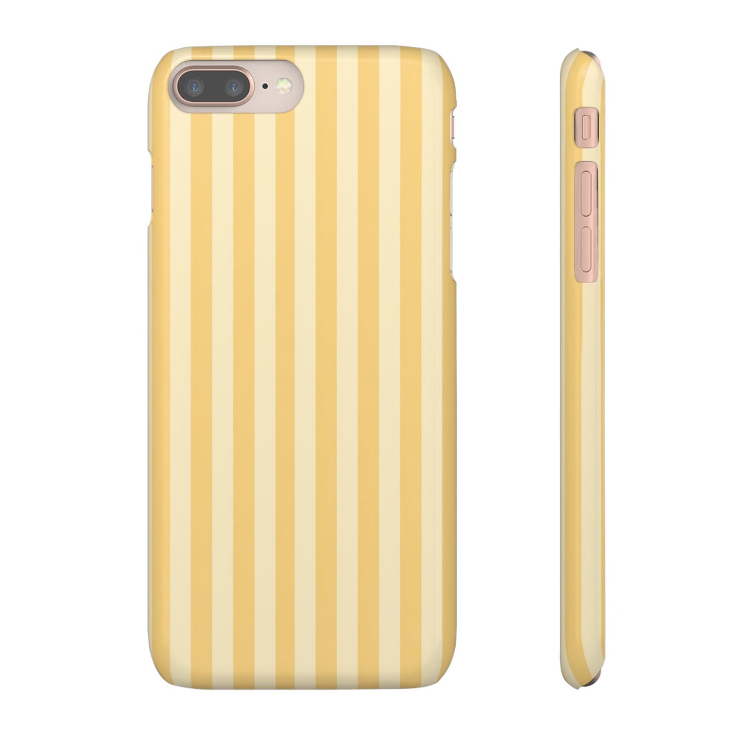 Buttercup Stripe Snap Phone Case