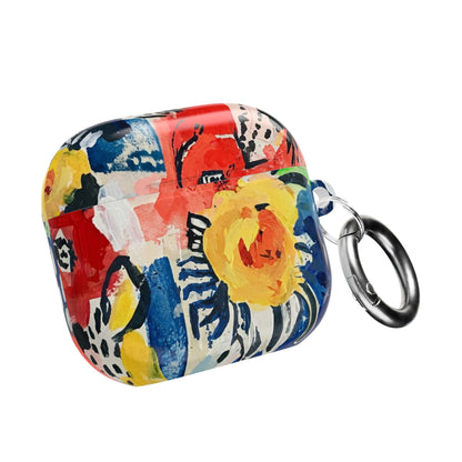 Abstract Flora AirPod Cases