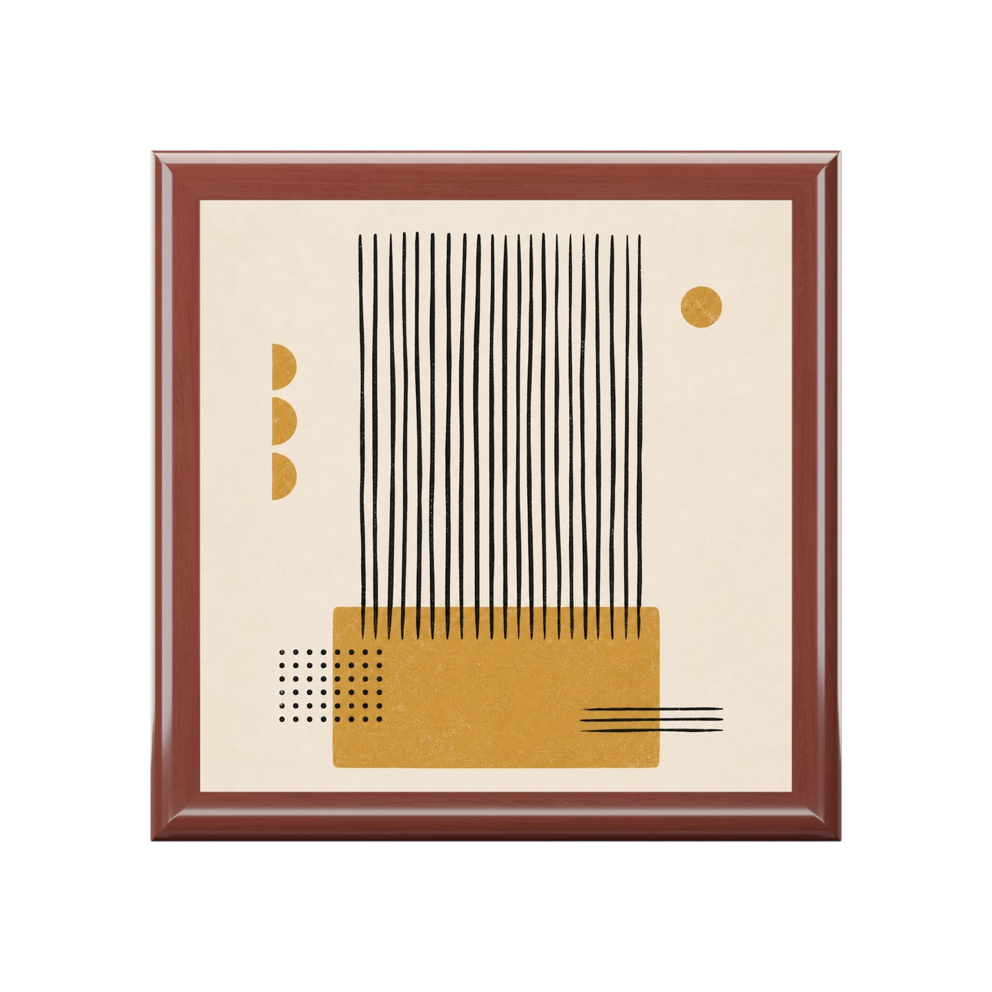 Ochre Cadence Jewelry Box