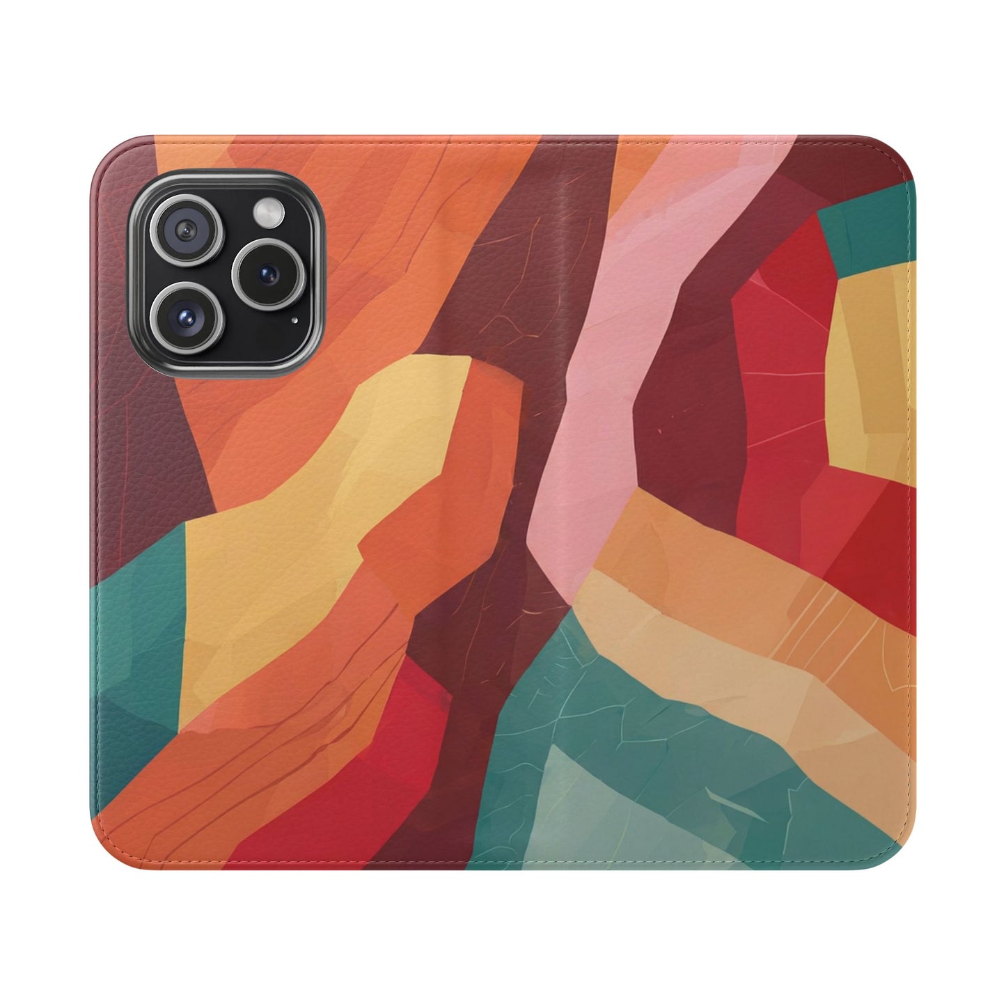 Vegan Leather Flip Case