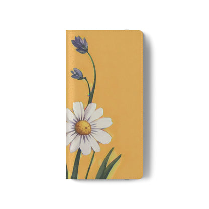 Spring Daisies Vegan Leather Flip Case