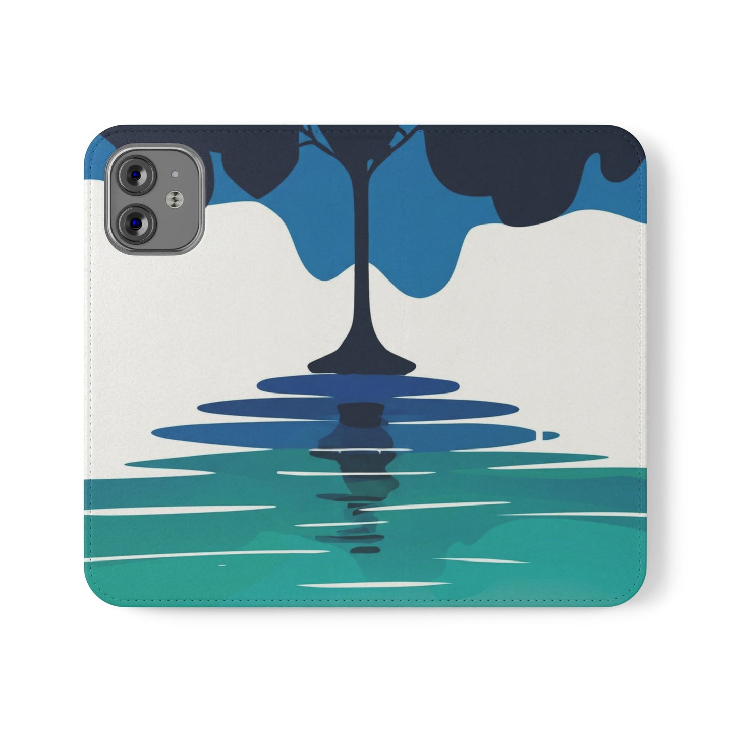 Vegan Leather Flip Case