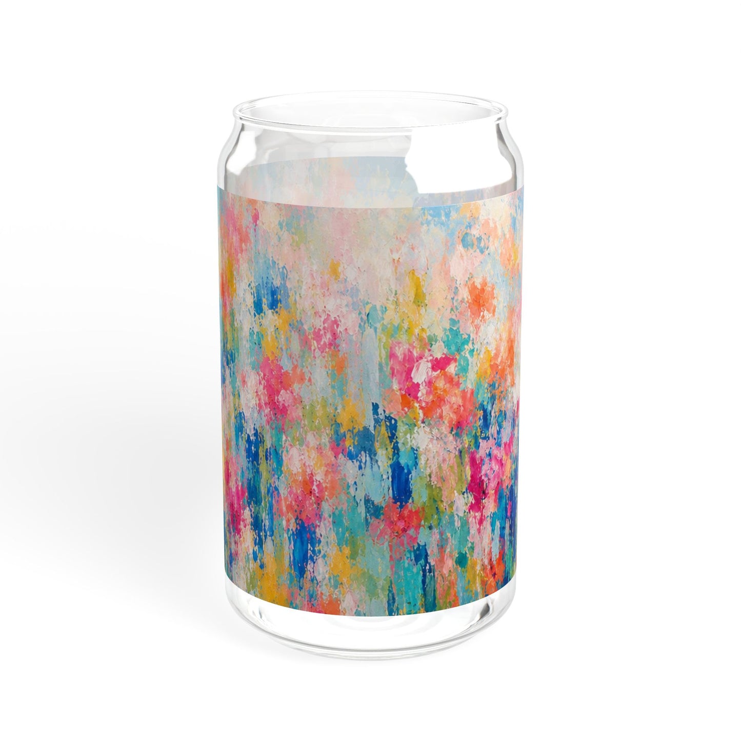 Chromatic Meadow Sipper Glass | 16oz