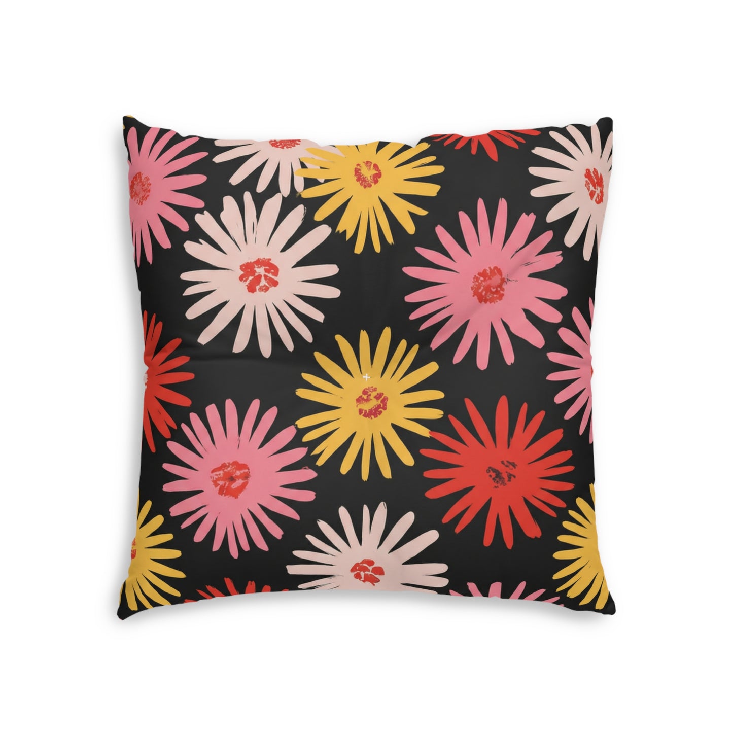 Square Tufted Floor Pillow